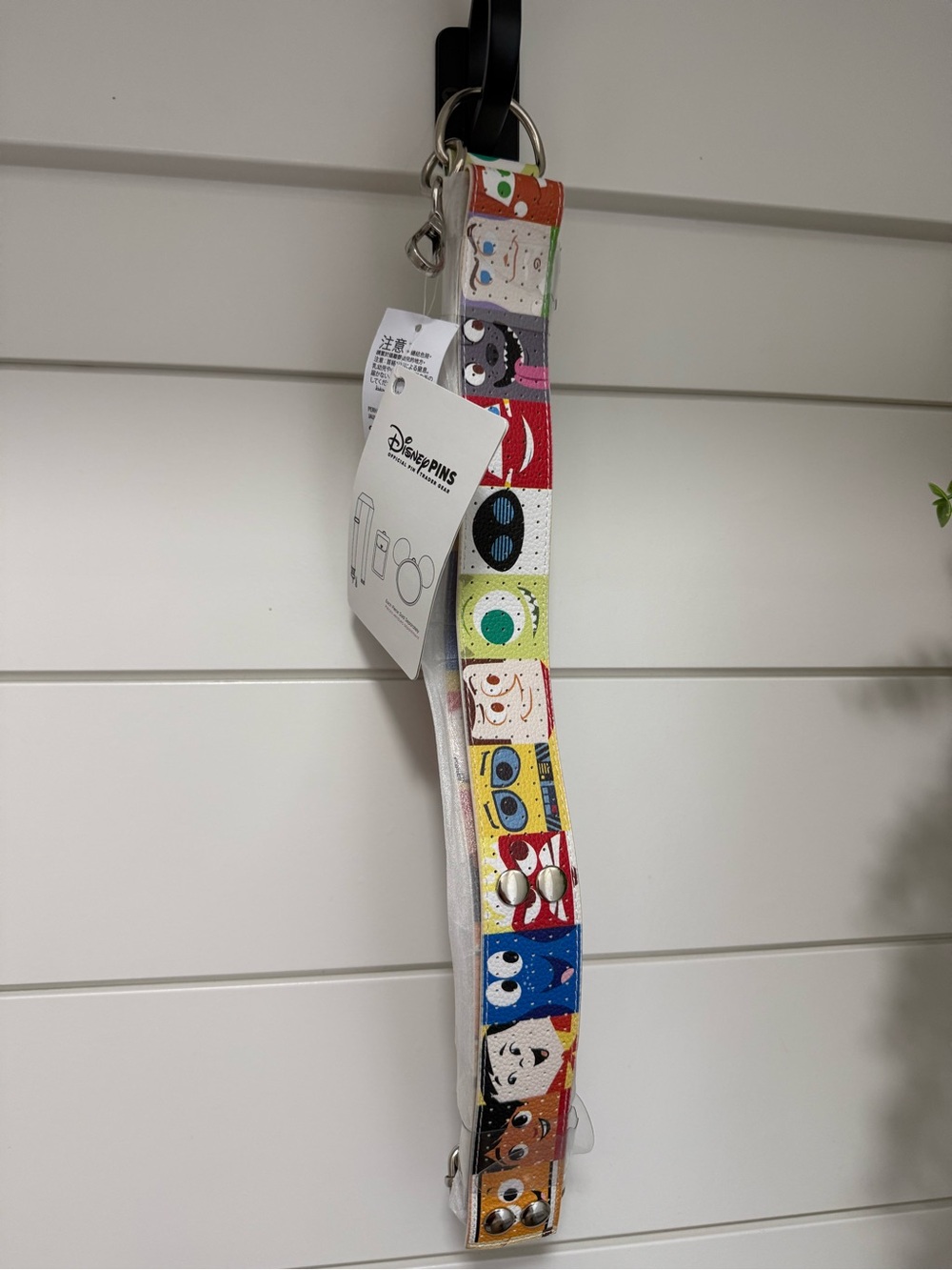 Disney Pins Pixar Character Strap NWT